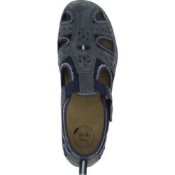 Free Spirit Womens Cleveland Shoes Sandals - Navy -Fashion Shoe Store FreeSpirit Cleveland Navy 4 6