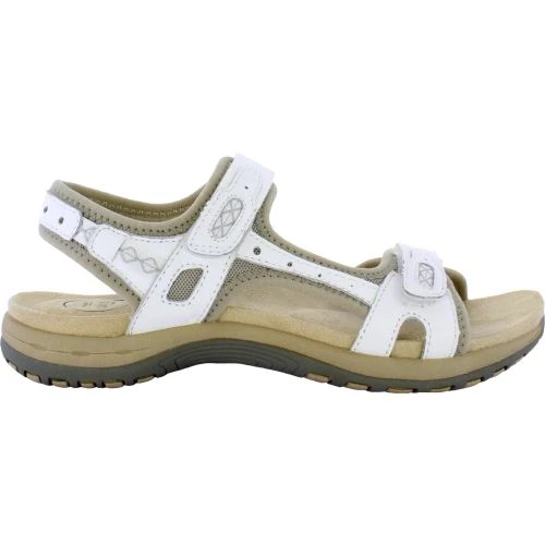 Free Spirit Womens Frisco Adjustable Sandals - White 4 Free Spirit Womens Frisco Adjustable Sandals - White - Image 2