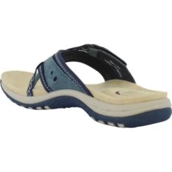 Free Spirit Womens Juliet Toe Post Sandal - Navy -Fashion Shoe Store FreeSpirit Juliet Navy 3 6