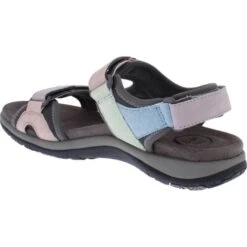 Free Spirit Womens Zeal Adjustable Classic Sandals - Pastel Multi -Fashion Shoe Store FreeSpirit Zeal PastelMulti 4 6