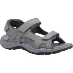 Cotswold Womens Freshford Sandals - Grey Turquoise
