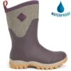 Muck Boots Womens Arctic Sport Mid Wellington Boots - Wine
