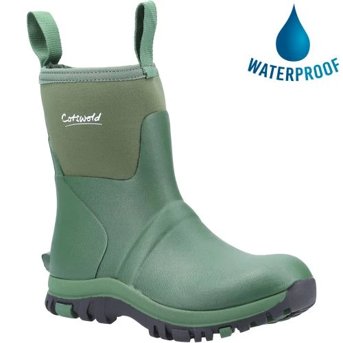 Cotswold Womens Blaze Wellington Boots - Green 3 Cotswold Womens Blaze Wellington Boots - Green