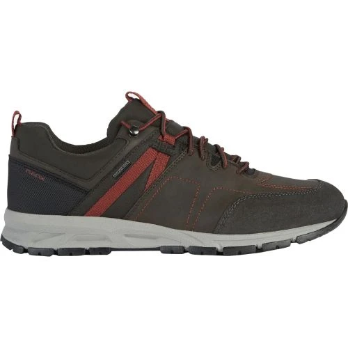 Geox Mens Delray Amphibiox Waterproof Walking Shoes - Dark Coffee 4 Geox Mens Delray Amphibiox Waterproof Walking Shoes - Dark Coffee - Image 2