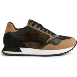 Geox Womens Doralea Trainers - Bronze Toffee 9 Geox Womens Doralea Trainers - Bronze Toffee -Fashion Shoe Store Geox Doralea BronzeToffee 4 6