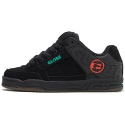 Globe Mens Tilt Skate Shoes - Black Rasta -Fashion Shoe Store Globe Tilt BkRasta 1 17
