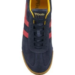 Gola Mens Harrier Trainers - Navy Red Sun 11 Gola Mens Harrier Trainers - Navy Red Sun -Fashion Shoe Store Gola Harrier NavyRedSun 4 6