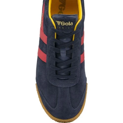 Gola Mens Harrier Trainers - Navy Red Sun 7 Gola Mens Harrier Trainers - Navy Red Sun - Image 5