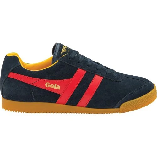 Gola Mens Harrier Trainers - Navy Red Sun 4 Gola Mens Harrier Trainers - Navy Red Sun - Image 2