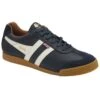 Gola Made In England Mens Harrier Elite Trainers - Navy Off White 2 Gola Made In England Mens Harrier Elite Trainers - Navy Off White -Fashion Shoe Store Gola HarrierElite NavyOffWhite 2 6