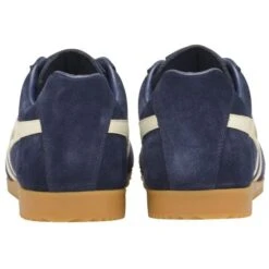 Gola Mens Harrier Classics Suede Trainers Shoes - Navy White 10 Gola Mens Harrier Classics Suede Trainers Shoes - Navy White -Fashion Shoe Store Gola HarrierSuede NavyWhite 4 7