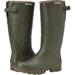 Goodyear Mens Stream Neoprene Wellington Boots - Green -Fashion Shoe Store Goodyear Stream Green 5 16
