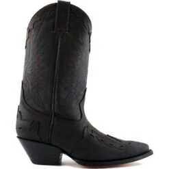 Grinders Mens Arizona Hi Pointed Toe Western Cowboy Boots - Brown -Fashion Shoe Store Grinders ArizonaHi Brown 6 28