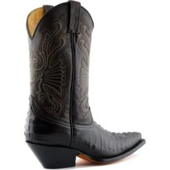Grinders Mens Carolina Pointed Western Cowboy Boots - Brown -Fashion Shoe Store Grinders Carolina Brown 5 7