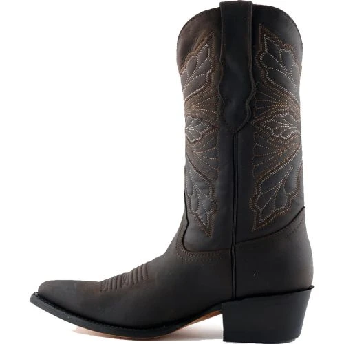 Grinders Womens Dallas Western Cowboy Boots - Brown 5 Grinders Womens Dallas Western Cowboy Boots - Brown - Image 3