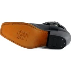 Grinders Unisex Harness Lo Ankle Boots - Black -Fashion Shoe Store Grinders HarnessLo Black 1 10