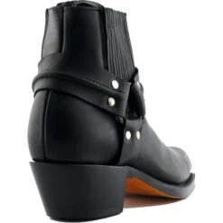 Grinders Unisex Harness Lo Ankle Boots - Black -Fashion Shoe Store Grinders HarnessLo Black 4 10