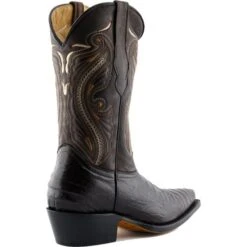 Grinders Womens Indiana Cowboy Boots - Brown -Fashion Shoe Store Grinders Indiana Brown 5 6