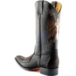 Grinders Mens Kansas Cowboy Boots - Brown 14 Grinders Mens Kansas Cowboy Boots - Brown -Fashion Shoe Store Grinders Kansas Brown 5 7