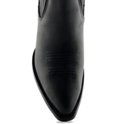 Grinders Mens Maverick Western Cowboy Pointed Toe Ankle Boots - Black -Fashion Shoe Store Grinders Maverick Black 1 28