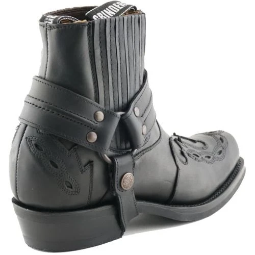 Grinders Mens Montana Boots - Black 5 Grinders Mens Montana Boots - Black - Image 3