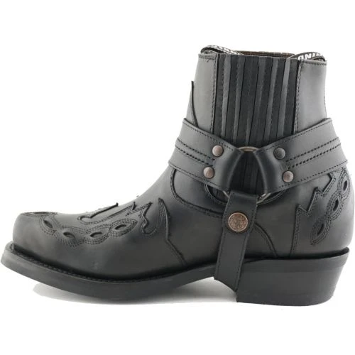 Grinders Mens Montana Boots - Black 8 Grinders Mens Montana Boots - Black - Image 6