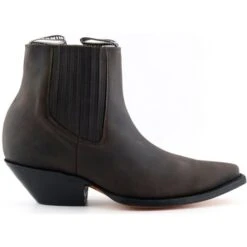 Grinders Mens Mustang Western Boots - Brown -Fashion Shoe Store Grinders Mustang Brown 6 32