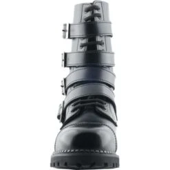 Grinders Unisex Quad CS Steel Toe Cap Boots - Black -Fashion Shoe Store Grinders QuadCS Black 7 12