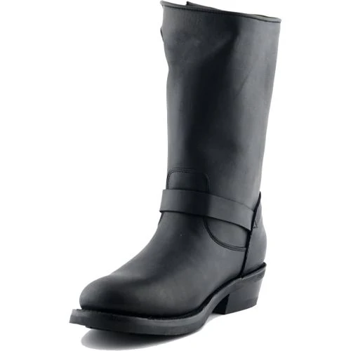 Grinders Unisex Rebel Engineer Boots - Black 5 Grinders Unisex Rebel Engineer Boots - Black - Image 3