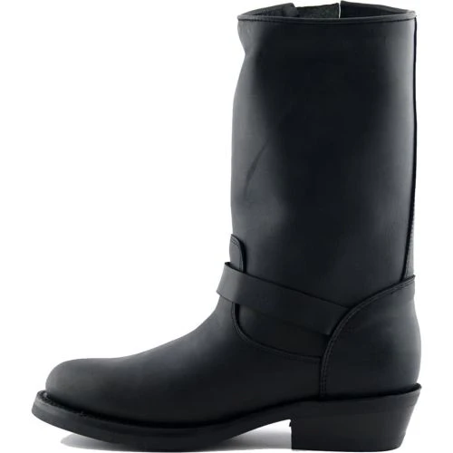 Grinders Unisex Rebel Engineer Boots - Black 6 Grinders Unisex Rebel Engineer Boots - Black - Image 4
