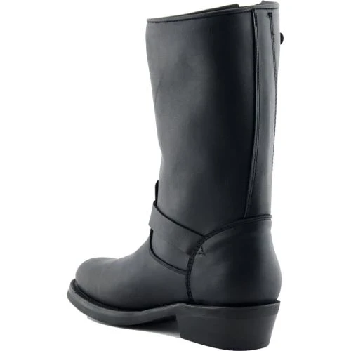 Grinders Unisex Rebel Engineer Boots - Black 7 Grinders Unisex Rebel Engineer Boots - Black - Image 5