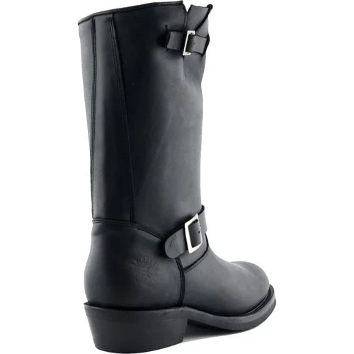 Grinders Unisex Rebel Engineer Boots - Black 8 Grinders Unisex Rebel Engineer Boots - Black - Image 6