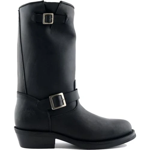 Grinders Unisex Rebel Engineer Boots - Black 4 Grinders Unisex Rebel Engineer Boots - Black - Image 2