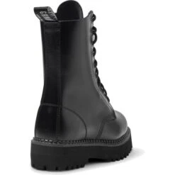 Grinders Womens Taylor CS Ankle Boots - Black -Fashion Shoe Store Grinders TaylorCS10Rt Black 3 5