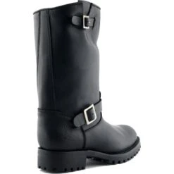 Grinders Unisex Wild One Engineer Boots - Black 14 Grinders Unisex Wild One Engineer Boots - Black -Fashion Shoe Store Grinders WildOne Black 5 10