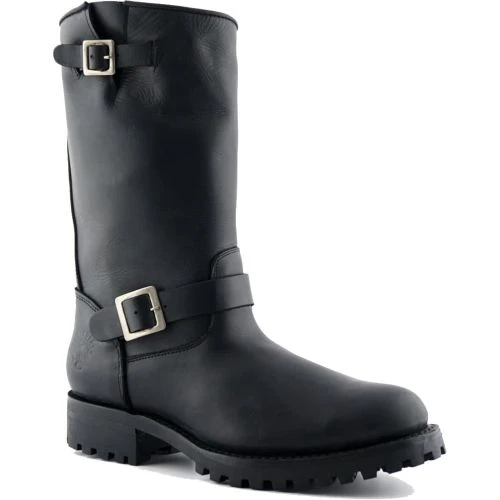 Grinders Unisex Wild One Engineer Boots - Black 3 Grinders Unisex Wild One Engineer Boots - Black