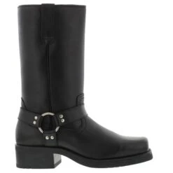 Gringos Woodland Mens Harley High Biker Cowboy Harness Boots - Black -Fashion Shoe Store Gringos HarleyM156A Black jpg35 18