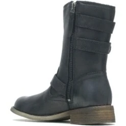 Harley Davidson Womens Dorilee 7" Engineer Boots - Black -Fashion Shoe Store HarleyDavidson Dorilee Black 4 4
