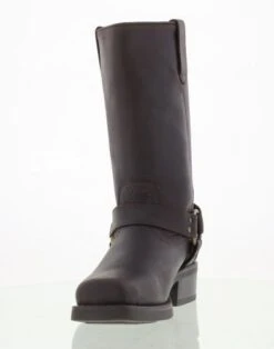 Gringos Woodland Mens Harley High Biker Cowboy Harness Boots - Brown -Fashion Shoe Store HarleyM156B DkBrown jpg07600459