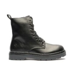 Heavenly Feet Womens Justina 8 Eye Boot - Black -Fashion Shoe Store HeavenlyFeet Justina Black NEW 1 13