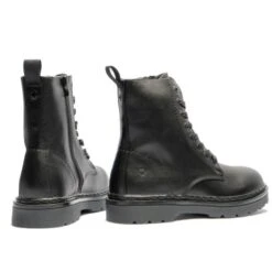Heavenly Feet Womens Justina 8 Eye Boot - Black -Fashion Shoe Store HeavenlyFeet Justina Black NEW 3 13
