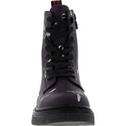 Heavenly Feet Womens Justina 8 Eye Boot - Purple Bee -Fashion Shoe Store HeavenlyFeet Justina PurpleBee 3 15