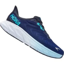 Hoka Mens Arahi 6 Road Running Shoes Trainers - Outer Space Bellweather Blue -Fashion Shoe Store Hoka Arahi6 OSBB 3 18