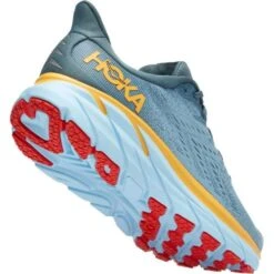 Hoka Mens Clifton 8 Running Shoes - Goblin Blue Mountain Spring -Fashion Shoe Store Hoka Clifton8 GoblinBlue 3 18