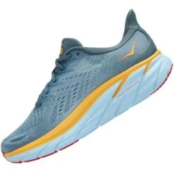 Hoka Mens Clifton 8 Running Shoes - Goblin Blue Mountain Spring -Fashion Shoe Store Hoka Clifton8 GoblinBlue 4 18