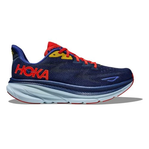 Hoka Mens Clifton 9 Running Shoes - Bellweather Blue Dazzling Blue 8 Hoka Mens Clifton 9 Running Shoes - Bellweather Blue Dazzling Blue - Image 6