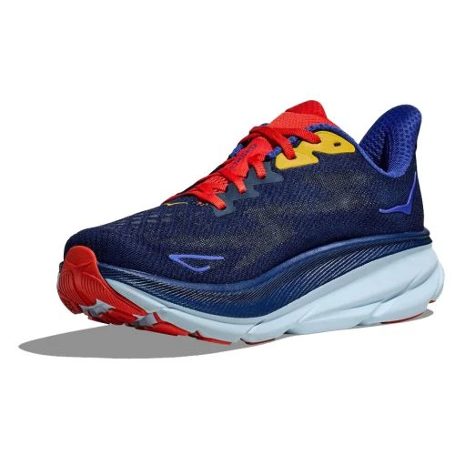 Hoka Mens Clifton 9 Running Shoes - Bellweather Blue Dazzling Blue 6 Hoka Mens Clifton 9 Running Shoes - Bellweather Blue Dazzling Blue - Image 4