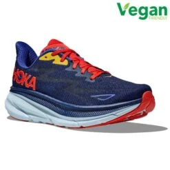 Hoka Mens Clifton 9 Running Shoes - Bellweather Blue Dazzling Blue