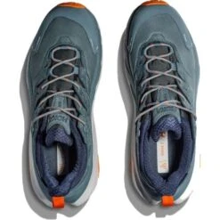 Hoka Mens Kaha 2 Low GTX Waterproof Walking Shoes - Goblin Blue Harbor Mist -Fashion Shoe Store Hoka Kaha2LowGTX GBHM 2 17