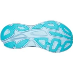 Hoka Mens Bondi 8 Vegan Running Shoes - Bellweather Blue Bluing -Fashion Shoe Store Hoka MBondi8 BBBG 6 8